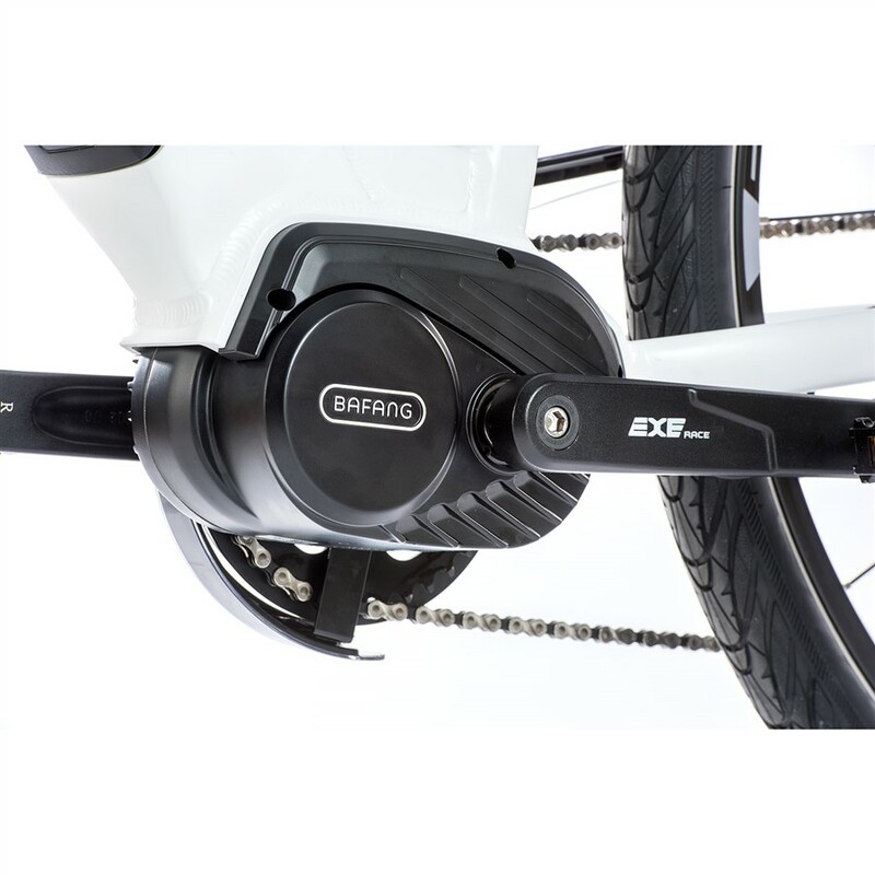 Leader Fox krosové elektrokolo EXETER dámské bílo/zelené